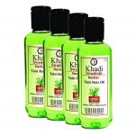 Swadeshi Herbal Tulsi Hair Oil to strengthen Hair Roots-Control Dandruff & Stops Hair Loss- Pack of 4