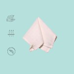 Herbal Baby Organic Cotton Muslin Bath Towel with Natural Herbal Dyed