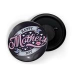 Dhcrafts Black Metal Happy Mothers Day Printed Fridge Magnet, 5.8 Cm