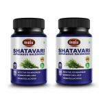 Osnia Shatavari Asparagus Racemosus 60 Capsules Supplement, 500 mg - Pack of 2