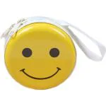 StealODeal Yellow Aluminium Zipper Headphone Case