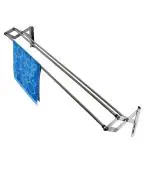 Rainbow Drywell Minimiser 3 Pipes 4 Feet Stainless Steel Wall Cloth Dryer/Clothes Hanger/Rust Proof (4 Feet)