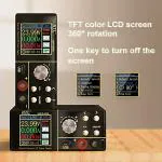 HTC Instruments Power Supply Intelligent Temperature Control PC Software Protection Mini Series Switching Model DC-6006L 0-60V Output Voltage 0-6Amp Output Current