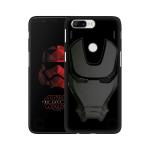 Lejaao OnePlus 5T 3D Avengers Logo Black Polycarbonate, Thermoplastic Polyurethane Mobile Back Cover (16 x 7.5 x 0.9 cm)