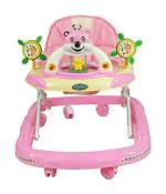 PANDA Creation Adjustable Musical Walker (Pink)