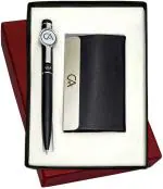 UJJi CA Logo Pen & Keychain Set