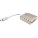 Microware USB Type B, USB Type C, DVI, HDMI Adapter for Projectors, PC, Monitors, Laptops