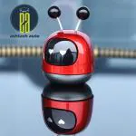 Ashtash Auto - Dancing Robot, Shaking Head Design Car Perfume Cute Car Robot Perfume (Red)