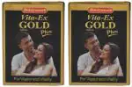 Baidyanath (Jhansi) Vita-Ex Gold Plus Ayurvedic Medicine (2 Packs, 20 Capsules in Each Pack)