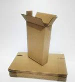 MM WILL CARE - WE WILL CARE YOUR PRODUCTS PBCB_1138 Brown Corrugated Paper 5 x 2 x 9 inch Square 3 Ply Packaging Box 50 Pieces