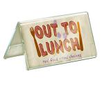 Kebica Stationery Transparent Plastic Name Plates
