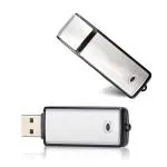 Zorbes 8G Mini Digital Voice Recorder, Usb Audio Recorder Device, Rechargeable Metal Audio Recording Pen, 90 Hours Consistant Recording For Meeting, Lectures, Interview