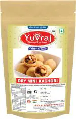 Yuvraj Dry Kachori Moong Dal Masala Kachodi Namkeen 350 g (Pack of 2)