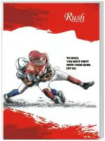 Rush Note Books Pack of 4 A4 Notebook Unruled (120 Pages) - Pack of 4