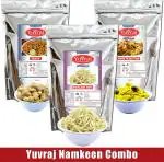 Yuvraj Khatta Meetha mixture snacks 300 g (Pack of 3)