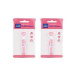 Mee Mee Tender Round Tongue Cleaner With Non-Slip Handle For Babies (Pack of 4) Multicolor
