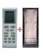 SUGNESH Ac Remote With Cover Compatible For Voltas Ac CLOCK BUTTON