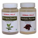 Herbal Hills Bhringraj powder and Haritaki Powder 100 gms each