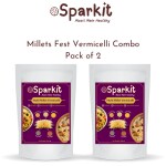 Sparkit Masti Mein Healthy Multi Millet Vermicelli - Pack of 2 | No Maida