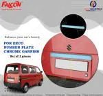 FALCON CAR NUMBER PLATE CHROME GARNISH FOR EECO