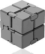 Shivsoft Infinity Cube for Stress Relief (Black)