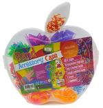 Abaj Eva Multicolor Shape Apple Case Loom Band Kit With Colorful Rubber Bands