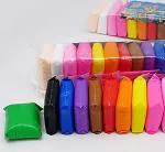 PERDAY Dough Clay Set of Kids Multicolor Children Art and Craft Clay Fun Play Foam Pack of 12