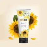 TLC 365 Sunflower De-tan & Radiant Face Wash: Gentle Tan Removal, Remove Impurities| Brighter Skin tone| 100ml