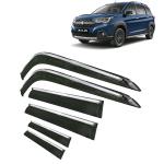 Kingsway Car Wind Deflectors Rain Guard Window Visor for Maruti Suzuki XL6 2022, 2023, 2024, 2025 Model, Car Chrome Lining Door Visor Heavy Online India, Car Sun Shades