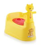 MOLTRES - DORA Baby Potty Training Toilet Seat with Removable Tray, Lid For Boy And Girl Kids (Age 6 Mths to 3 Year) Potty Seat/Potty Box (Yellow)