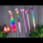 SV Traders Unicorn Stationary For Girls/Kids,Unicorn Pen,Unicorn Pencil Set Of 5 pcs