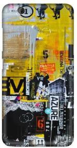 instyler Gionee Pioneer P5 Mini Matte Vinyl Graffiti Printed Mobile Skin Sticker with Scratch Resistant Lamination