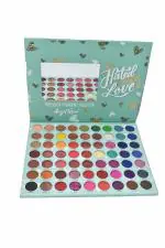 WOODZON Angel Rose Love High Pressed Pigment Palette Color Eyeshadow Palette With Mirror - 69.5g