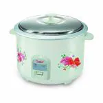 Prestige PRWO 2.8-2, 2.8L, 1000W Electric Rice Cooker with 2 Cooking Pans, White