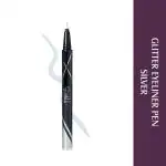 Glam21 Glitter Eyeliner Pen-Highly Pigmented,Smudge & Water Proof|Shimmer Sparkly Color-2.5ml,Silver