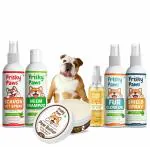 Frisky Paws The Bulldog Grooming Pack Natural and Safe - Set of 6