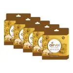 Airvel Bathroom Air freshener Blocks Combo| Sandalwood Fragrance Pack Of 5 (75gm Each)with Amazing Fragrance For Bathroom || Toilet Freshness ||Helps to Remove Bad Odour,Smell | Can be Use office & home