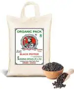 Maharaja 100% Pure & Natural Black Pepper SUPER Bold (Kali Mirch Sabut) 900g Pack of 1