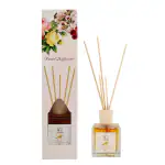Sugandhim Reed Diffuser Champa, 1 x 100ml & 5 Reed Stick, Non Alcoholic, Flower, Living Room, Washroom, Bedroom, Study Table, Office, Gifting Set, Easy To Use, Chemical Free, Mood Lifter, Pleasant Fragrance