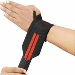 Shopeleven Wrist Supporter for Gym Wrist Band for Men Gym & Women with Thumb Loop Straps - Wrist Wrap Gym Accessories for Men Hand Grip & Wrist Support Sports Straps for Gym, Weightlifting