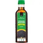 NourishVitals Organic Mustard, Cold Pressed Oil, Rich In Vitamins & Minerals, Food Grade Cooking Oil, 1L