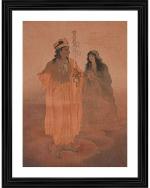 DECOR ADVENTURES Ram-Seeta by Nandlal Bose Wall Painting 14 x 18 inch