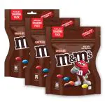 m&m's Colourful Milk Chocolate Candies, Sharing Pack, Pack of 3, 80g