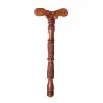 HEALTHANDWEALTH Yoga Danda - Wooden Staff - for Improved Breath Flow in Nostrils