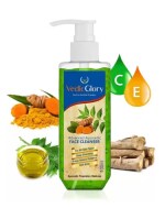 vedicglory Ayurvedic Face Cleanser with Turmeric, Neem, Ashwagandha Face Wash (100 ml)