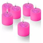 ZURU BUNCH Home Emporium Premium Votive Scented Candle | Set of 6 | Perfect for Diwali, Decoration, and Valentine's Day (ROSE)
