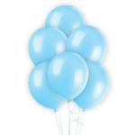 Themehouseparty Metallic Sky Blue Balloon Light Blue 25 pcs