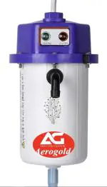 Aerogold Instant Water Geyser | Storage Water Heater | 2KW/3KW Water Heater | Shock Proof Water Heater - 1 Lt