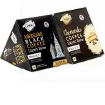 Trelish Americano Black And Cheesecake Coffee Liquid Makes 14 Cups (Pack Of 2)
