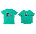 Ruse Aqua Green Cotton Pet Alpha Printed Glow In The Dark Round Neck Sleeveless Vest Tank T-Shirt For Dog - Xxs (Labs)